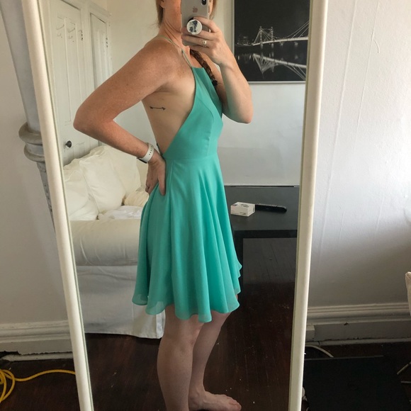 Urban Outfitters flared chiffon dress - Picture 5 of 6